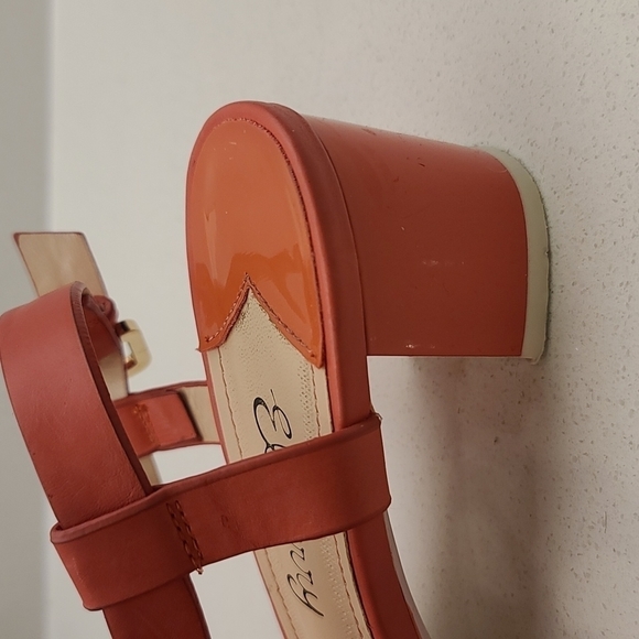 SALMON pink sandals Elcherry - Picture 2 of 10